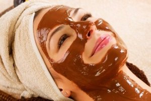 chocolade masker beauty product 